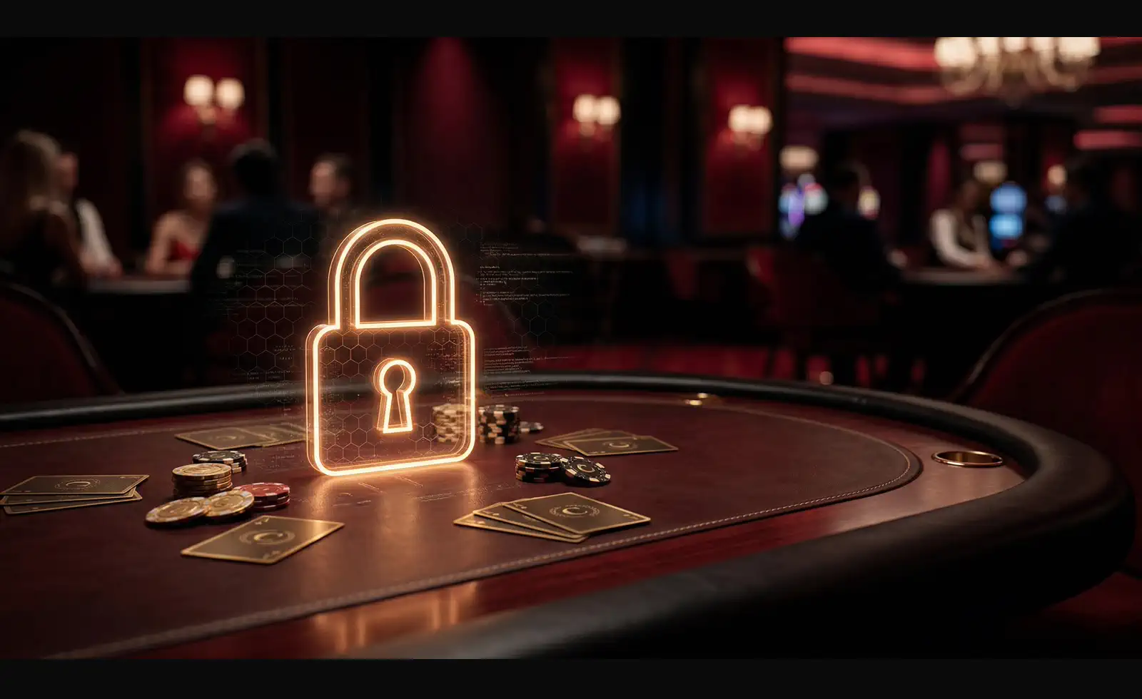 Rolla Casino hero image with roulette table and premium red casino interior
